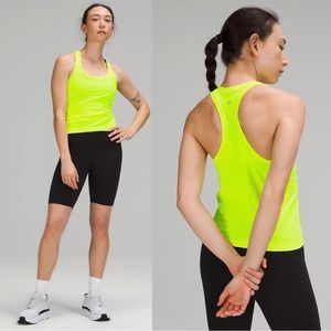 NEW Lululemon Swiftly Tech Racerback Tank Top 2.0 Race Length Highlight Yellow
